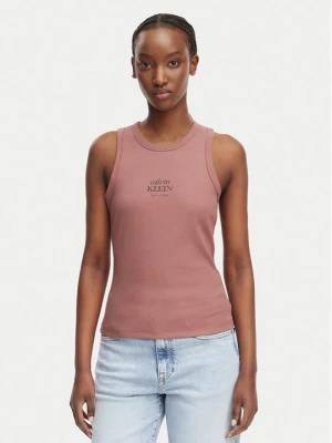 Obrázek produktu Calvin Klein Jeans Top LV047F239G Světle hnědá Slim Fit