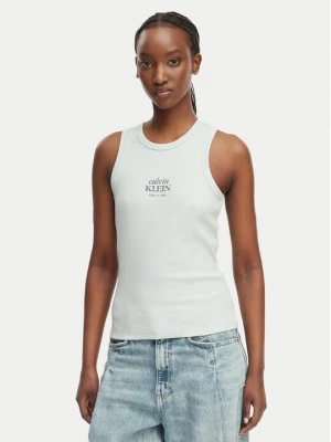 Obrázek produktu Calvin Klein Jeans Top LV047F239G Světle zelená Slim Fit