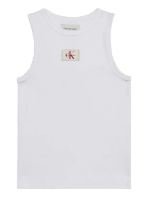 Obrázek produktu Calvin Klein Jeans Top 'Monologo Patch Tank' merlot / bílá / offwhite