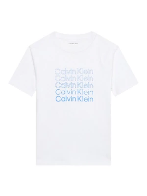 Obrázek produktu Calvin Klein Jeans Tričko azurová / bílá