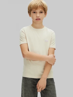 Obrázek produktu Calvin Klein Jeans tričko dětské bavlněné béžová