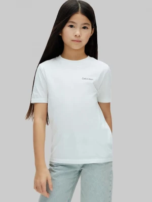 Obrázek produktu Calvin Klein Jeans tričko dětské bavlněné bílá