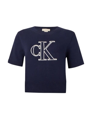 Obrázek produktu Calvin Klein Jeans Tričko námořnická modř / bílá