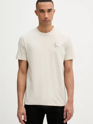 Obrázek produktu Calvin Klein Jeans tričko pánské bavlněné 2-pack béžová