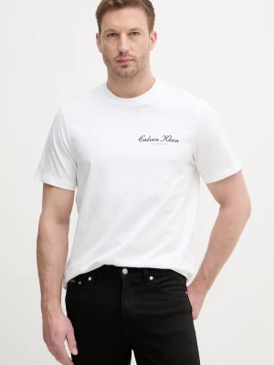 Obrázek produktu Calvin Klein Jeans tričko pánské bavlněné béžová