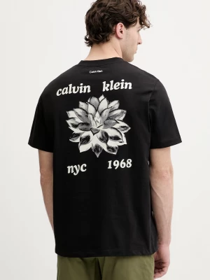 Obrázek produktu Calvin Klein Jeans tričko pánské bavlněné černá
