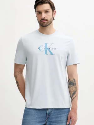 Obrázek produktu Calvin Klein Jeans tričko pánské bavlněné modrá