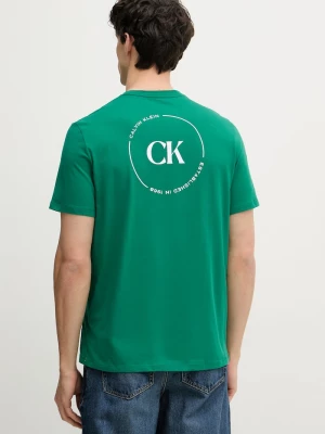 Obrázek produktu Calvin Klein Jeans Tričko pánské bavlněné zelená