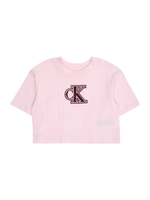 Obrázek produktu Calvin Klein Jeans Tričko tmavě oranžová / světle růžová