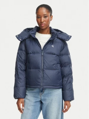 Obrázek produktu Calvin Klein Jeans Vatovaná bunda Essential LV047H500G Tmavomodrá Relaxed Fit