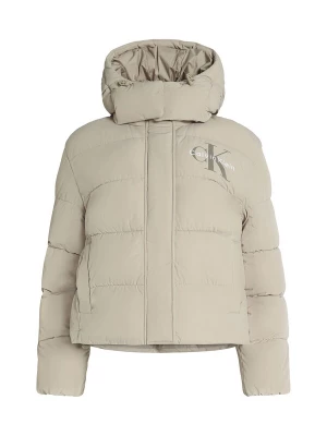 Obrázek produktu Calvin Klein Jeans Zimní bunda cappuccino / zlatá / bílá