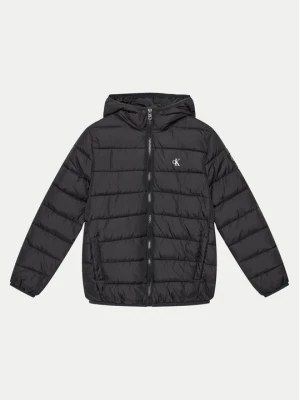 Obrázek produktu Calvin Klein Jeans Zimní bunda Inst Logo IB0IB02174 Černá Regular Fit