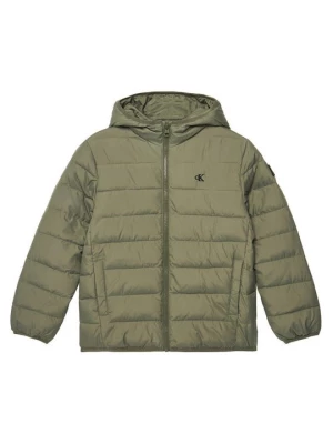 Obrázek produktu Calvin Klein Jeans Zimní bunda Inst Logo IB0IB02174 D Zelená Regular Fit