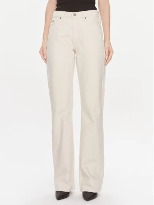 Obrázek produktu Calvin Klein Jeansy Mid Rise Relax Bootcut Ecru K20K206308 Bílá Slim Fit