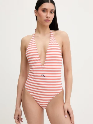 Obrázek produktu Calvin Klein jednodílné plavky dámské oranžová