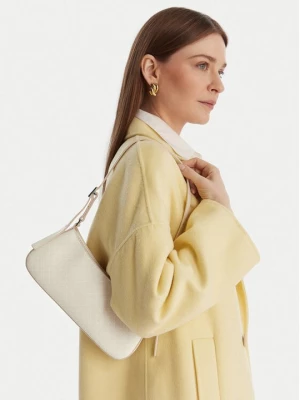 Obrázek produktu Calvin Klein Kabelka Emblem Aop Small Shoulder Bag LV04F3324G Écru Krémová