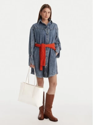 Obrázek produktu Calvin Klein Kabelka Emblem Aop Tote W / Pouch LV04F3266G Bílá