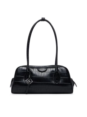 Obrázek produktu Calvin Klein Kabelka Emblem Trio Croco Shoulder Bag LV04F3780G Černá