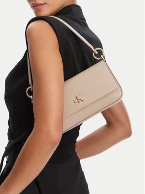 Obrázek produktu Calvin Klein Kabelka Minimal Monogram Shoulder Pouch LV04K3161G Béžová