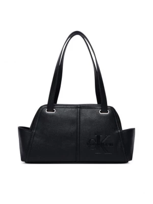 Obrázek produktu Calvin Klein Kabelka Pockets Monologo Shoulder Bag LV04F3688G Černá