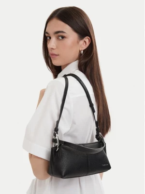 Obrázek produktu Calvin Klein Kabelka Slouchy Leather Small Conv Bag LV04F3659G Černá