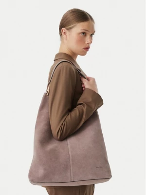 Obrázek produktu Calvin Klein Kabelka Slouchy Suedelarge Shoulder Bag LV04F3690G Hnědá