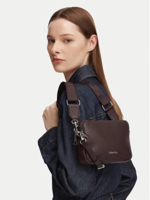 Obrázek produktu Calvin Klein Kabelka Webbing 2X Strap Camera Bag LV04F3656G Hnědá