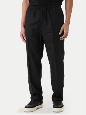Obrázek produktu Calvin Klein Kalhoty z materiálu LV04LF619G Černá Straight Fit