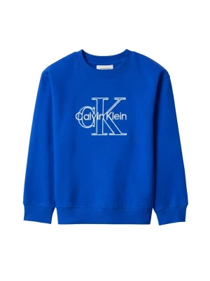 Obrázek produktu Calvin Klein Kids Mikina 'CALVIN KLEIN JEANS kids TERRY MONOLOGO CN FELPA' modrá