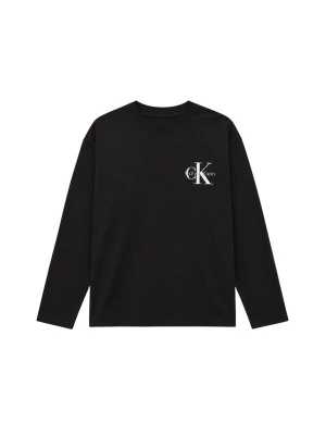 Obrázek produktu Calvin Klein Kids Tričko 'CALVIN KLEIN JEANS kids SMALL CHEST MONOLOGO LS T-SHIRT T-SHIRT' černá