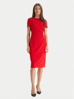 Obrázek produktu Calvin Klein Koktejlové šaty LV044E048G Červená Slim Fit