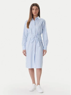 Obrázek produktu Calvin Klein Košilové šaty Yarndye LV044F032G Modrá Regular Fit