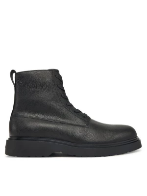 Obrázek produktu Calvin Klein Kotníková obuv Combat Ess Lace Up Zip Boot Lth YM0YM01373 Černá