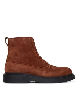 Obrázek produktu Calvin Klein Kotníková obuv Combat Ess Lace Up Zip Boot Su YM0YM01371 Hnědá