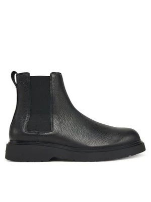 Obrázek produktu Calvin Klein Kotníková obuv s elastickým prvkem Combat Ess Chelsea Boot Lth YM0YM01374 Černá