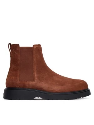 Obrázek produktu Calvin Klein Kotníková obuv s elastickým prvkem Combat Ess Chelsea Boot Su YM0YM01372 Hnědá