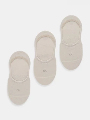 Obrázek produktu Calvin Klein Kotníkové ponožky 3-pack béžová