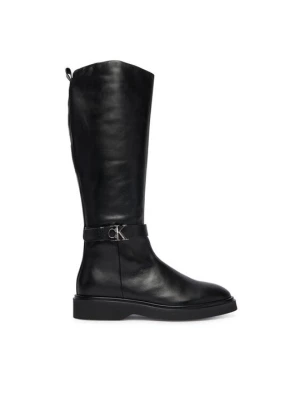 Obrázek produktu Calvin Klein Kozačky Knee Boot W/ Metal Logo HW0HW02665 Černá