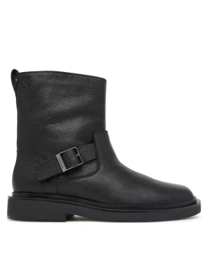 Obrázek produktu Calvin Klein Kozačky Sq Rubber Boot Buckle Lth HM0HM02353 Černá