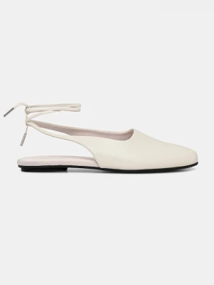 Obrázek produktu Calvin Klein Kožené baleríny Calvin Klein BALLERINA SLING BACK LTH béžová