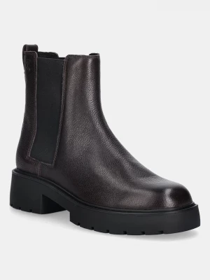 Obrázek produktu Calvin Klein Kožené kotníkové boty Calvin Klein CHUNKY CHELSEA BOOT LTH