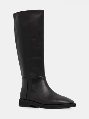 Obrázek produktu Calvin Klein Kožené kozačky Calvin Klein FORMAL UTK BOOT LTH hnědá