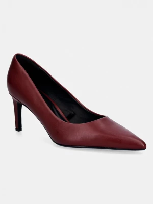 Obrázek produktu Calvin Klein Kožené lodičky Calvin Klein ESS STILETTO 70 červená
