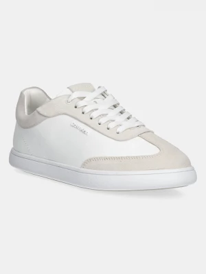 Obrázek produktu Calvin Klein Kožené sneakers boty Calvin Klein CUPSOLE LACE UP - LTH SUE MIX