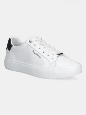 Obrázek produktu Calvin Klein Kožené tenisky Calvin Klein VULC LACE UP LTH/MOIRE BT