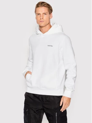 Obrázek produktu Calvin Klein Mikina Micro Logo K10K109927 Bílá Regular Fit