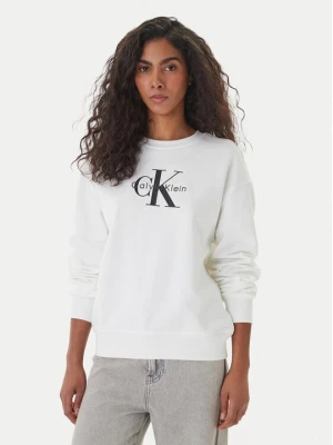 Obrázek produktu Calvin Klein Mikina Monologo LV047B234G Bílá Relaxed Fit