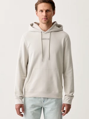 Obrázek produktu Calvin Klein mikina s kapucí pánská bavlněná béžová