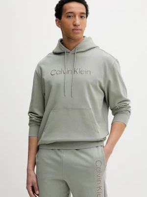 Obrázek produktu Calvin Klein mikina s kapucí pánská bavlněná zelená