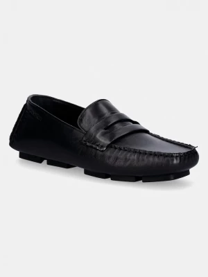 Obrázek produktu Calvin Klein mokasíny dámské kožené SQUARE DRIVER LTH černá